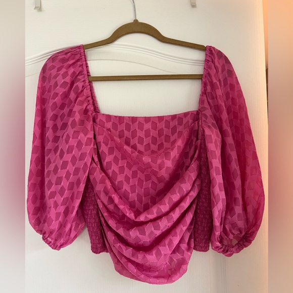 Amanda Uprichard Tops - AMANDA UPRICHARD hot pink top